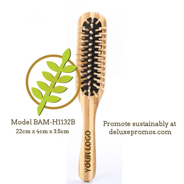 bamboo hair brush for sustainable promotion